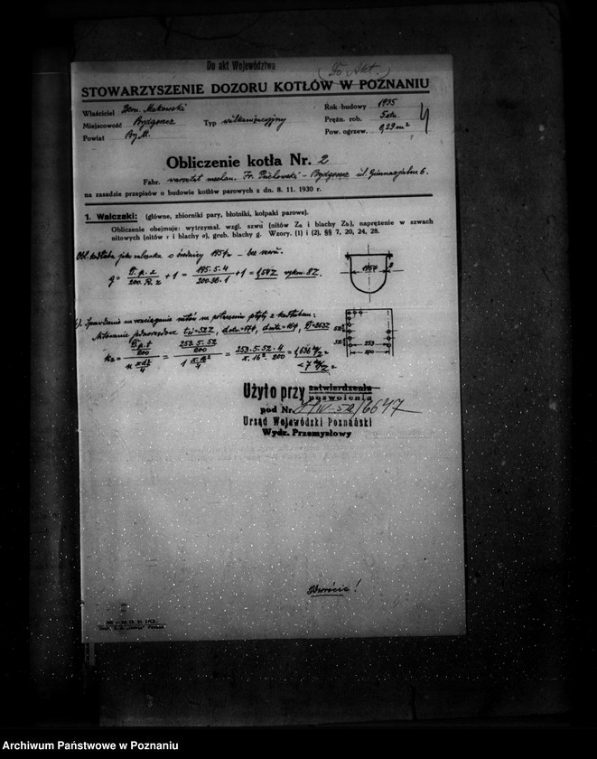 Obraz 8 z jednostki "Warsztat wulkanizacyjny B. Makowskiego w Bydgoszczy, Bydgoszcz - nr woj. 6647"