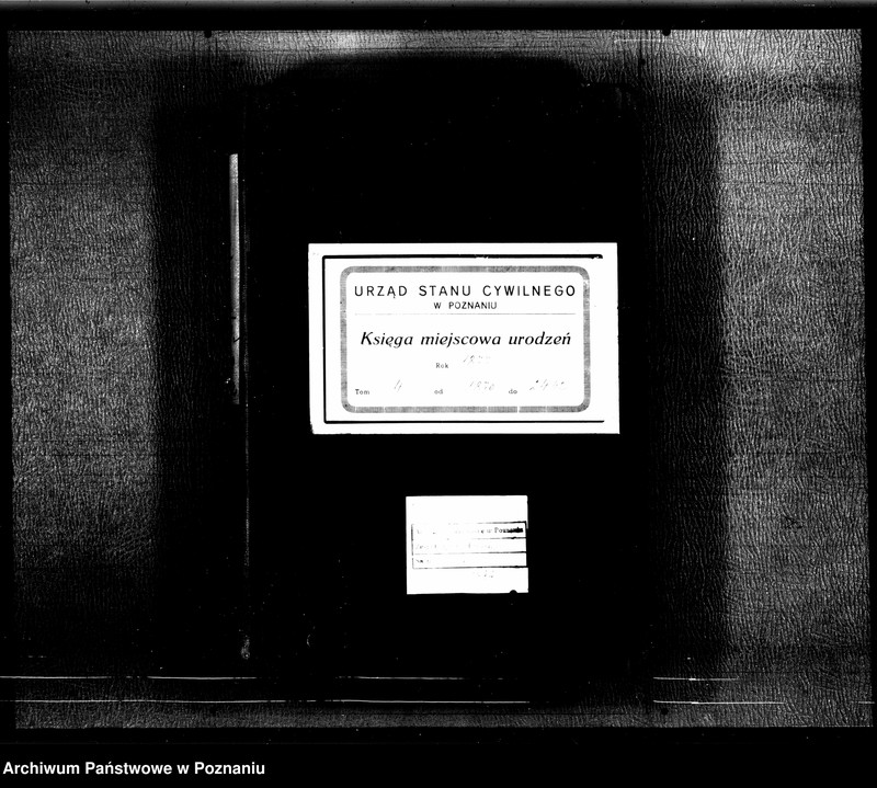 Obraz 2 z jednostki "Księga urodzeń"