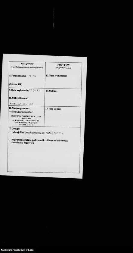 Obraz 3 z jednostki "Rejestr poborczy"