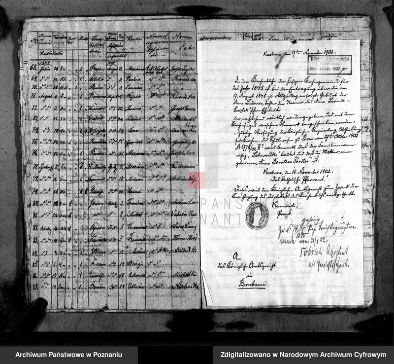 image.from.unit.number "Duplikat baptisatorum, copulatorum, mortuorum"