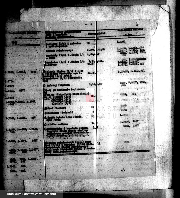 Obraz 11 z jednostki "Regulacja hipoteczna scalonych wsi Sendów powiatu tureckiego"