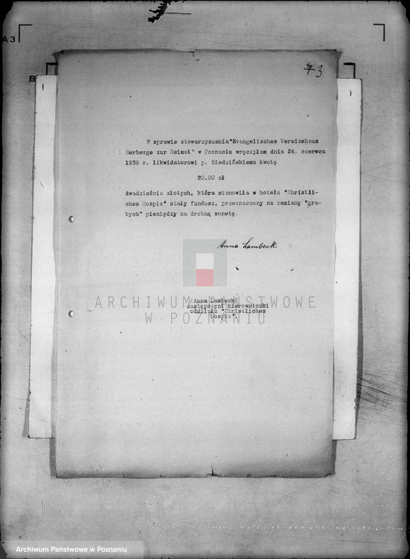 Obraz 7 z jednostki "/Evangelisches Vereinhaus Herberge zur Heimat/ w likwidacji"