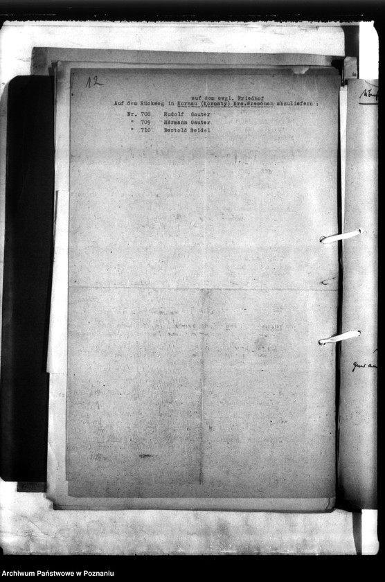 Obraz 16 z jednostki "Überführungspläne. Schriftwechsel betr. Überführungen. Band II"