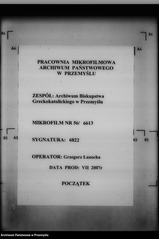 Obraz 1 z jednostki "[Kopie ksiąg metrykalnych parafii Grab z filiami Ożenna, Wyszowatka (dekanat Dukla)]"