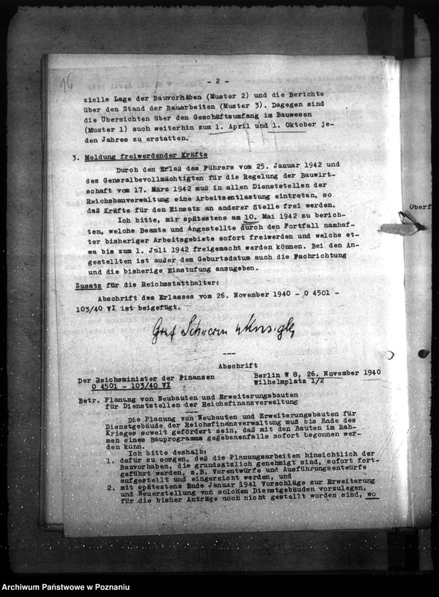 Obraz 20 z jednostki "Vereinfachung der Reichsbauverwaltung. Bewerbungen von Grundstücken"