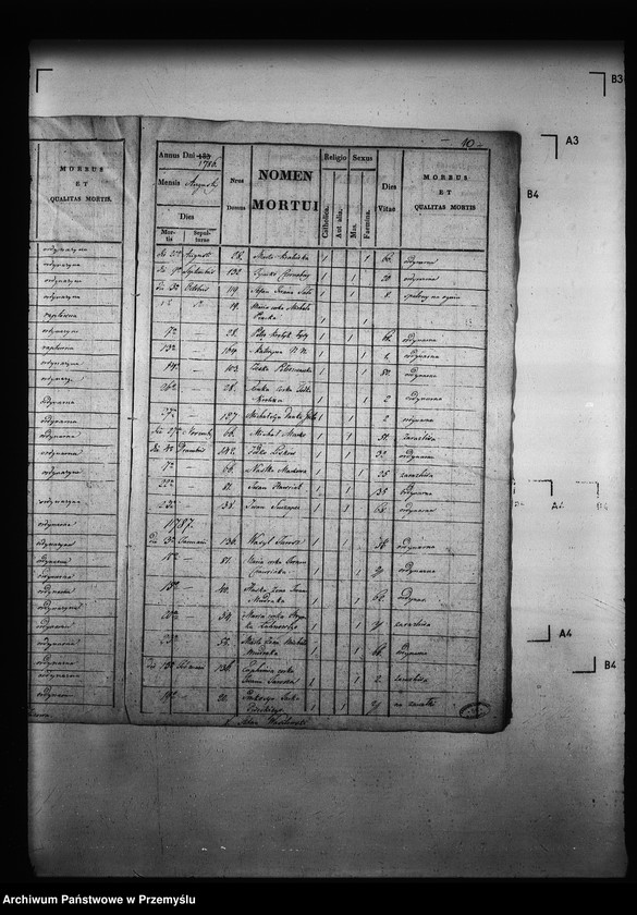 Obraz 14 z jednostki "[Kopie ksiąg metrykalnych parafii Zawadów (dekanat Niemirów)]"