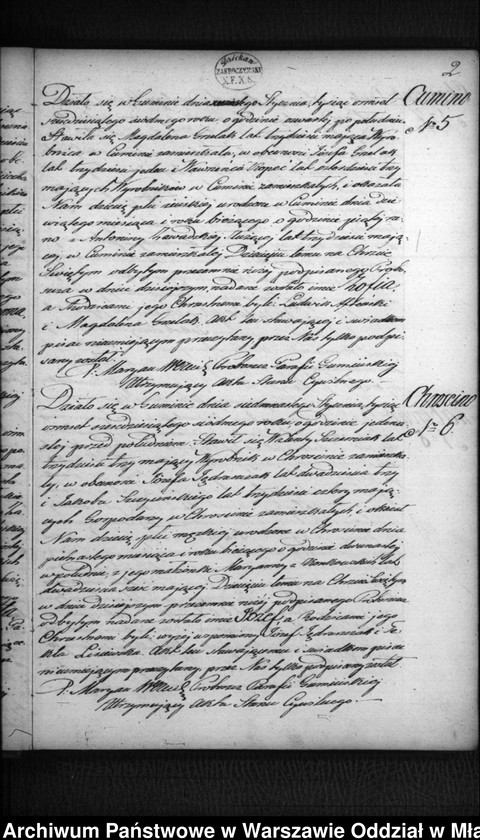 image.from.unit.number "Akta urodzeń, małżeństw, zgonów"