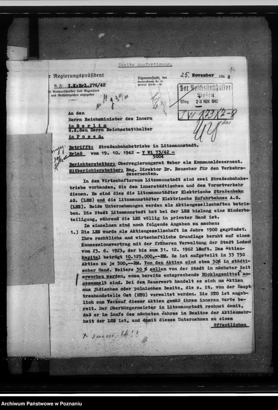 Obraz 18 z jednostki "Vororthahn und Strassenbahn - Litzmannstadt (Łódź)"