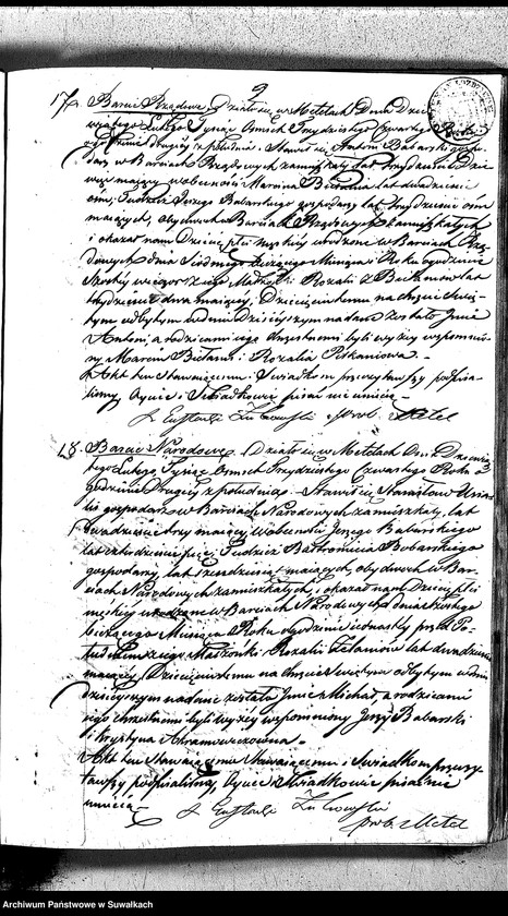 image.from.unit.number "Duplikat Aktów Urodzonych Umarłych i Zaślubionych Parafii Metelskiey z Roku 1834"