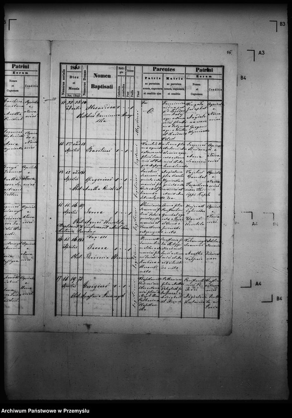 Obraz 20 z jednostki "[Kopie ksiąg metrykalnych parafii Nowa Wieś z filią Łosie (dekanat Muszyna)]"