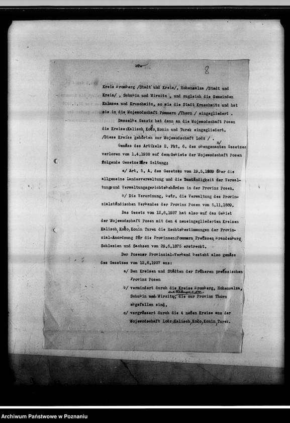 Obraz 12 z jednostki "Rechtsentwiklung bisher polnischer Einrichtungen."