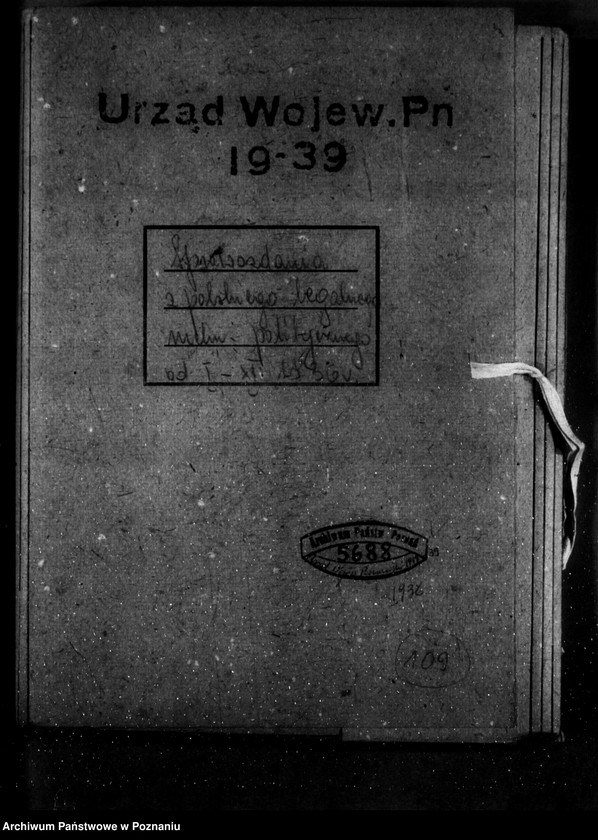 Obraz 4 z jednostki "Sprawozdania miesięczne z polskiego legalnego ruchu politycznego za czas od stycznia do grudnia 1936 r."