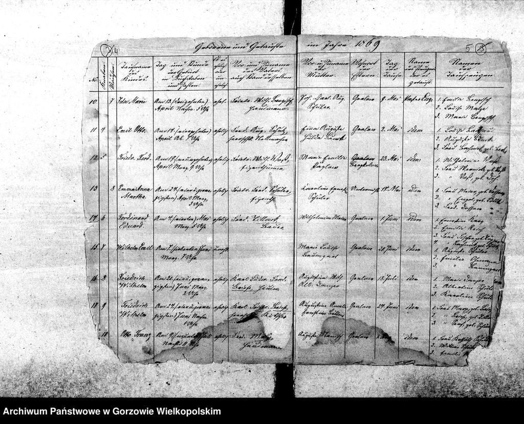 image.from.unit.number "Duplikate der Kirchenbücher von der Parochie Gralow: Gralow (Gralewo) mit Bergkolonie (Górki), Krieningswerder (Krzynka), Gralower Untermühle, Jahnsfelde (Janczewo), Zantoch (Santok)"