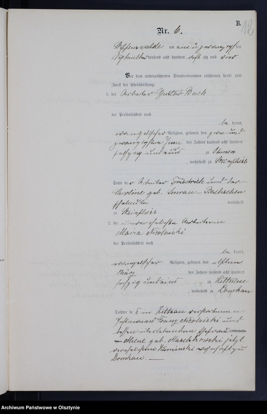 image.from.unit.number "Heiraths-Neben-Register Nr 1 - 15"