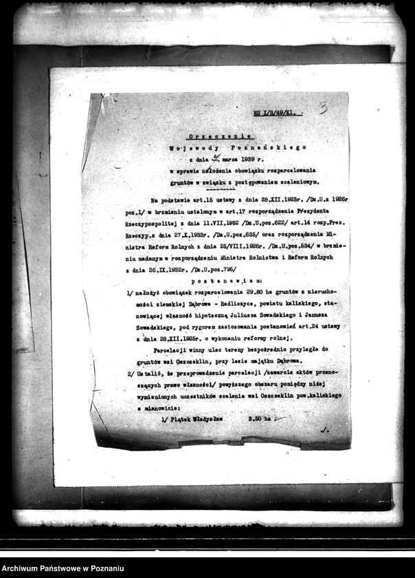 image.from.unit.number "Majątek Dąbrowa Radliczyce /parcelacja/"