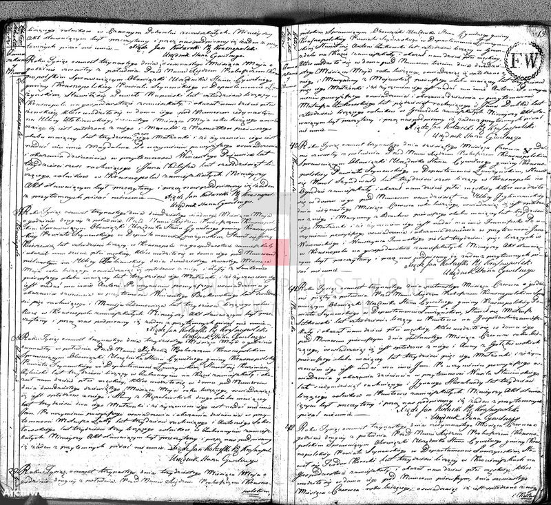 image.from.unit.number "Akta Cywilne Urodzonych Gminy Krasnopolskiey Pttu Seyneńskiego Depptu Łomżyńskiego 1813 R."