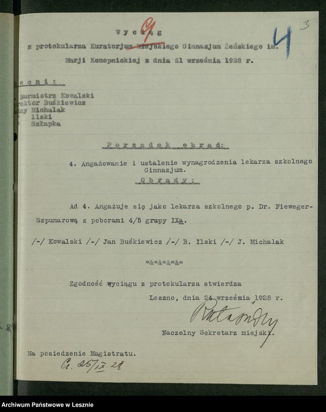 Obraz 5 z jednostki "[Szpunar Kazimiera - akta osobowe]"