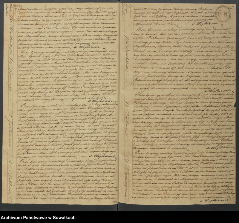 image.from.unit.number "Akta Urodzonych Urzędnika Stanu Cywilnego Gminy Kaletnickiey, od dnia 1-go Stycznia 1825 r. do dni ostatnich Grudnia tegoż Roku"