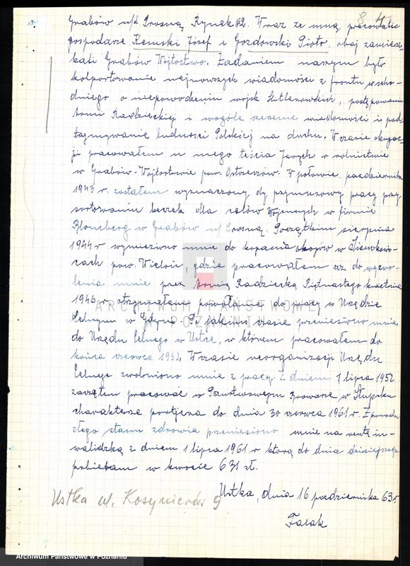 Obraz 18 z jednostki "Życiorysy powstańców wielkopolskich: F - tom l /Fajga Jan - Flieger Józef/."