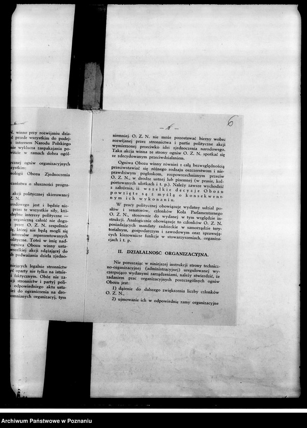 Obraz 9 z jednostki "Oddział Spraw Ruchu Zawodowo-Gospodarczego - Okólniki centrali"