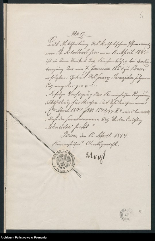 Obraz 7 z jednostki "Księga urodzin"