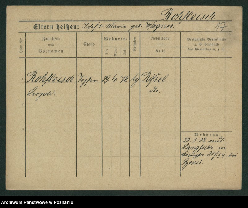 Obraz 19 z jednostki "Rodzinski - Rogaszewski"