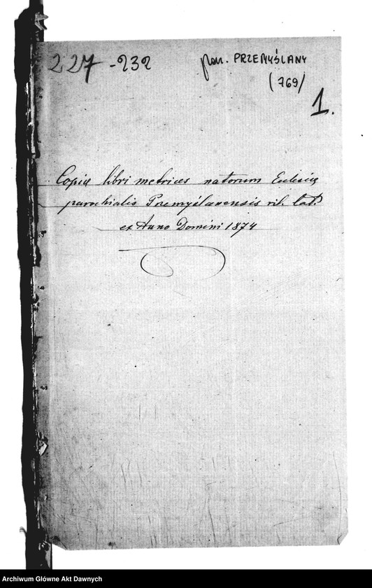 image.from.unit.number "Parafia: Przemyślany. Dekanat: Świrz. Kopie z ksiąg metrykalnych ur., śl., zg. dla miasta Przemyślany i wsi: Biłka, Borszów, Brykoń, Brzuchowice, Czupernosów, Krosienko, Ładańce, Meryszczów, Pletenice, Pniatyn, Psiworogi, Uniów, Uszkowice, Wołków, Wypyski."