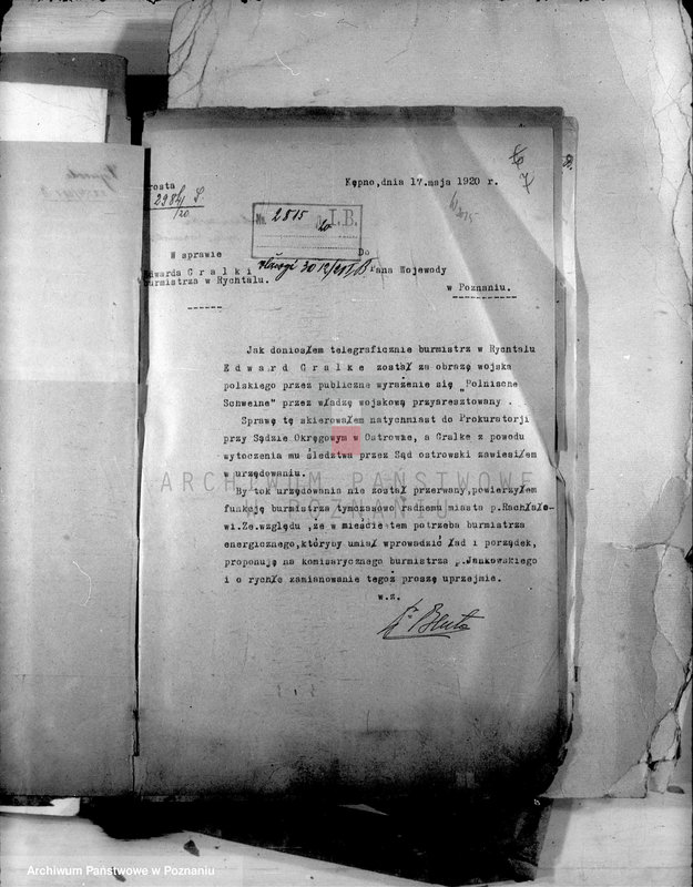 Obraz 11 z jednostki "Członkowie magistratu miasta Rychwał"