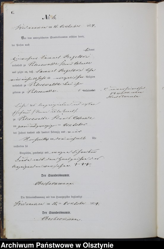 image.from.unit.number "Sterbe-Neben-Register Nr 1 - 28"