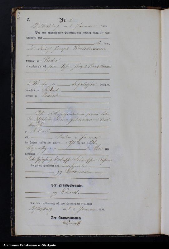 image.from.unit.number "Sterbe-Neben-Register Nr 1 - 150"