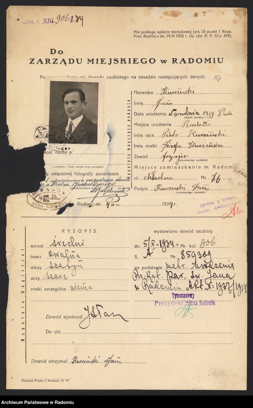 image.from.unit.number "O dowodach osobistych nr 901-1000"