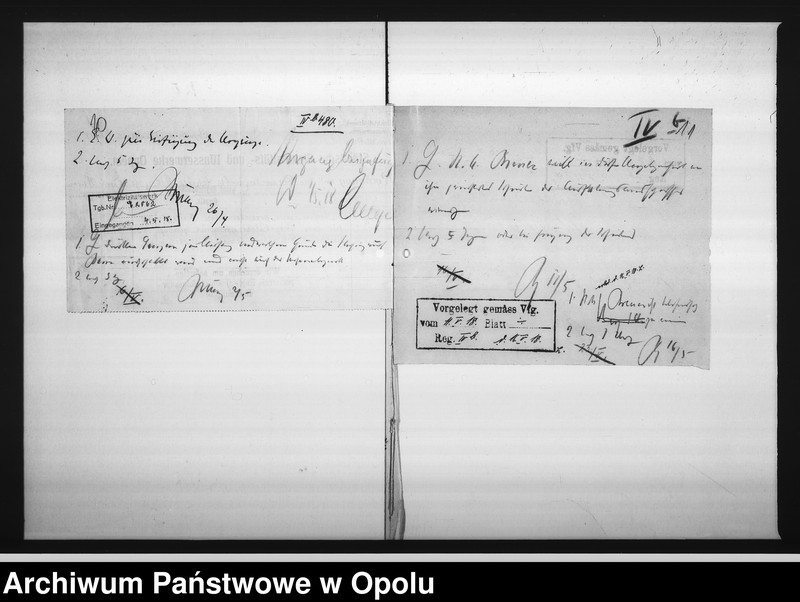 Obraz 12 z jednostki "[Ausschuss für Kriegsaufklärung - rachunki, korespondencja w sprawie pociągnięcia prądu w szkole]"