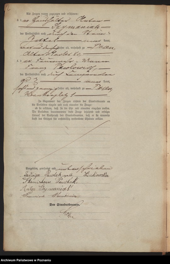 Obraz 5 z jednostki "Księga małżeństw t. II"