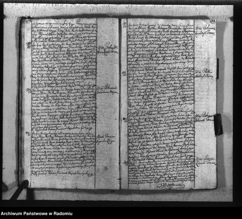 image.from.unit.number "Księga urzędnika stanu cywilnego parafii y miasta Głowaczewa do zapisywania wszelkich aktów na rok 1813"