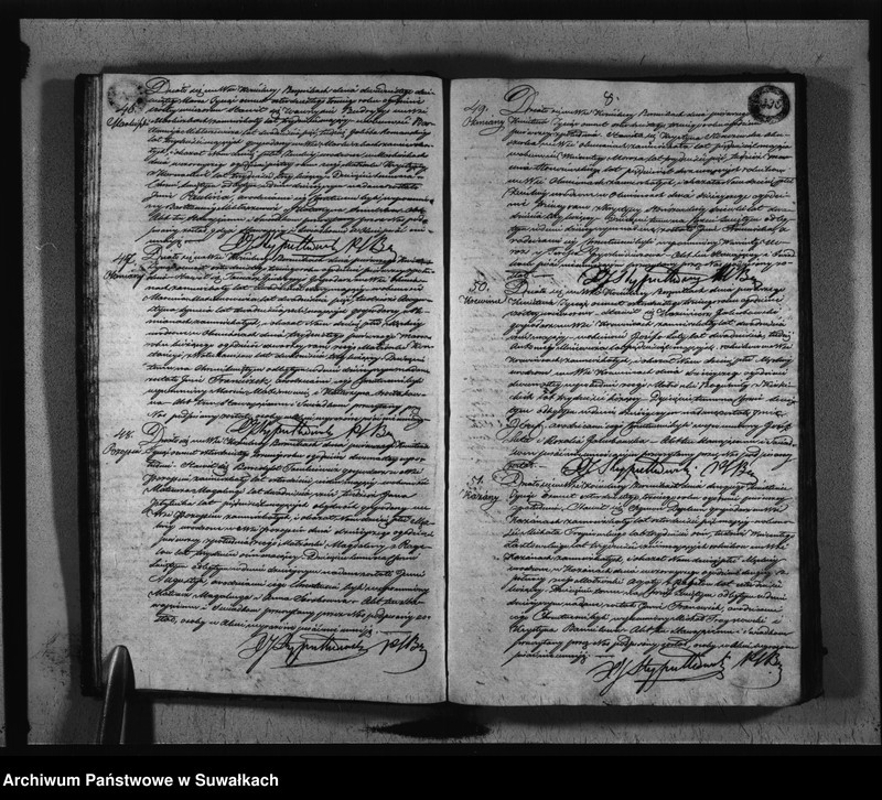 image.from.unit.number "Księga Duplikat Zaślubionych, Urodzonych i Zmarłych w Parafij Berznickiej w Roku 1843"