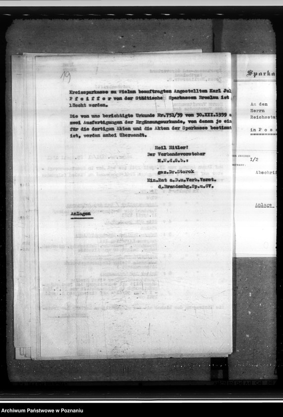 Obraz 19 z jednostki "Sparkassen und Giroverband Wartheland"