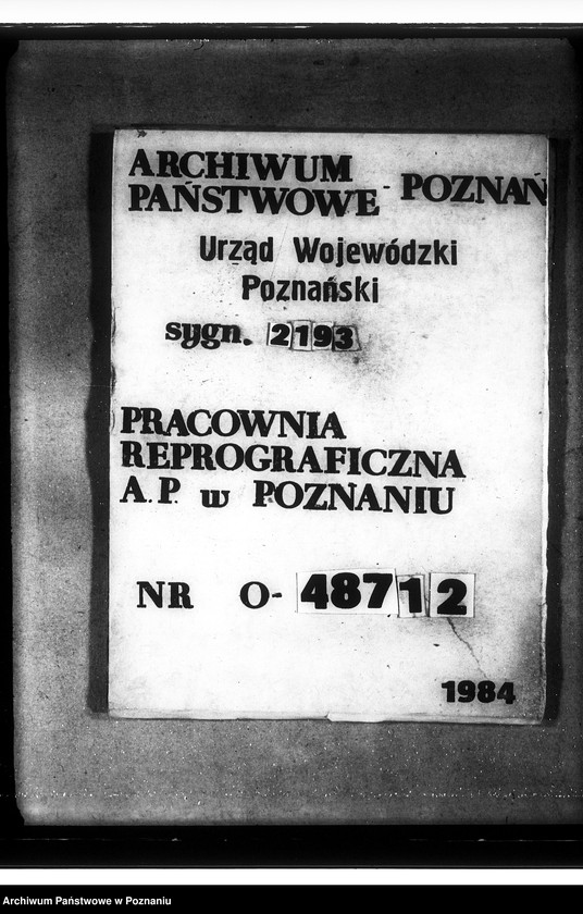 Obraz 1 z jednostki "Franciszka Maćkowiaka c/a Skarb Państwa odprawa z art. 44 Pępowo powiatu gostyńskiego"