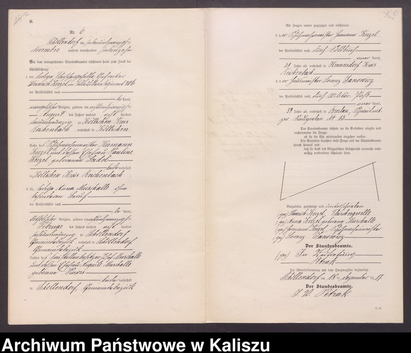Obraz 10 z jednostki "[Księga małżeństw]"