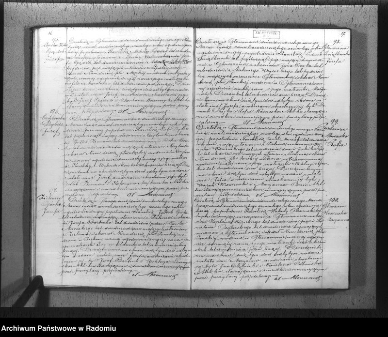 image.from.unit.number "[Duplikat akt urodzeń, małżeństw i zgonów parafii rzym.-kat. Głowaczów 1864 r.]"