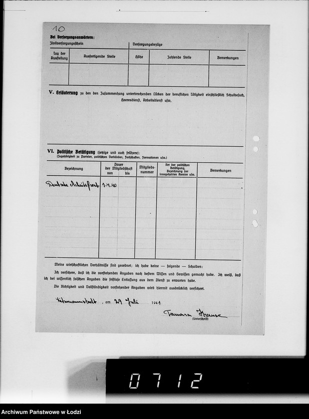 Obraz 15 z jednostki "[Akta personalne pracowników] Lit.K"