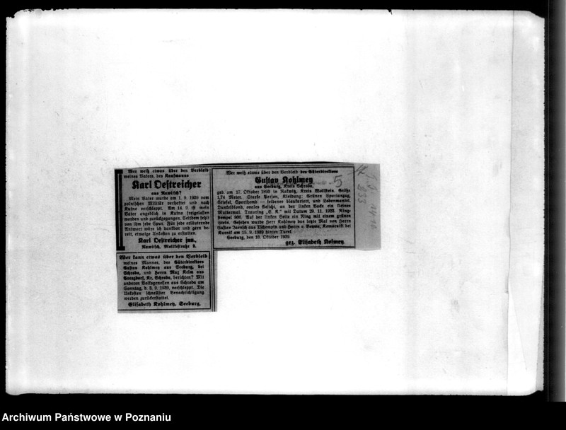 Obraz 9 z jednostki "Schriftwechsel Dr. Lück - Korespondencja z doktorem K. Lück, jako kierownik Genhäftstelle der Volkskentnhen"