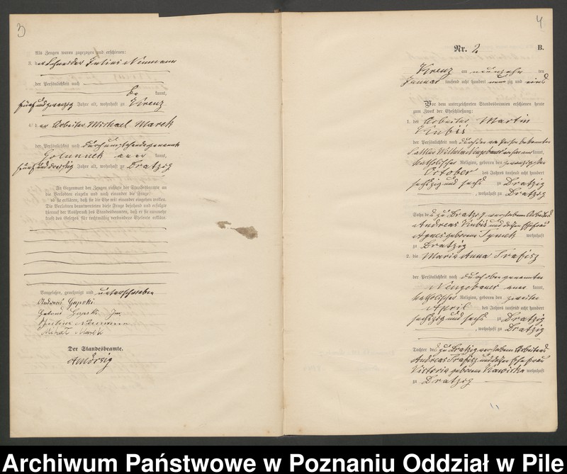 Obraz 5 z jednostki "Księga małżeństw"