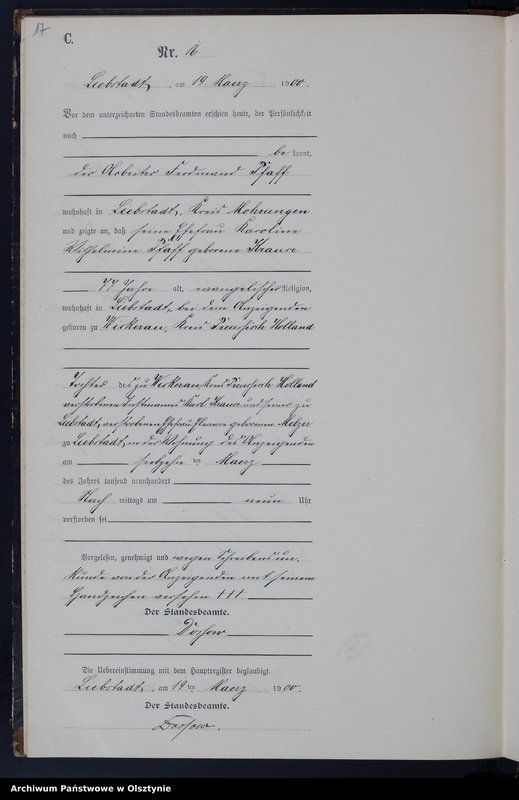 image.from.unit.number "Sterbe-Neben-Register Nr 1 - 53"
