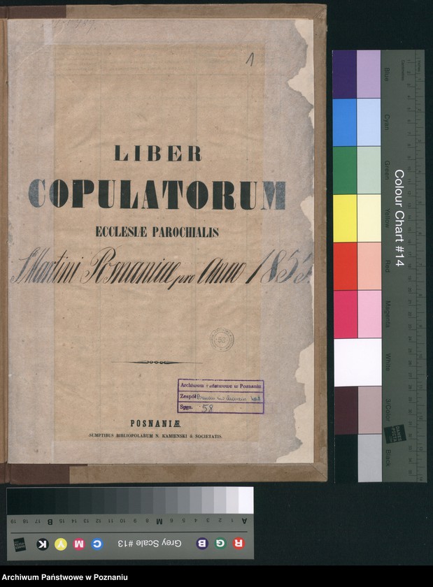 Obraz 3 z jednostki "Księga małżeństw"