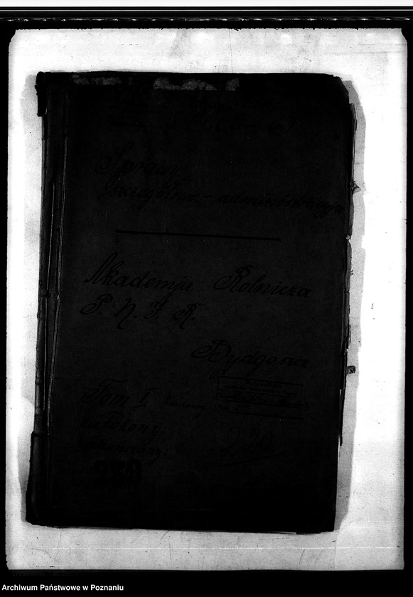 image.from.unit.number "Akademia Rolnicza Państw. Naukowego Instytutu Rolniczego Bydgoszcz"