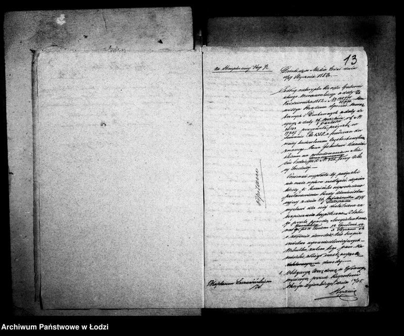 Obraz 14 z jednostki "Akta tyczące się pożyczki Jakuba Kamińskiego"