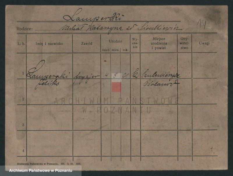 Obraz 14 z jednostki "Lamperski - Langberg"