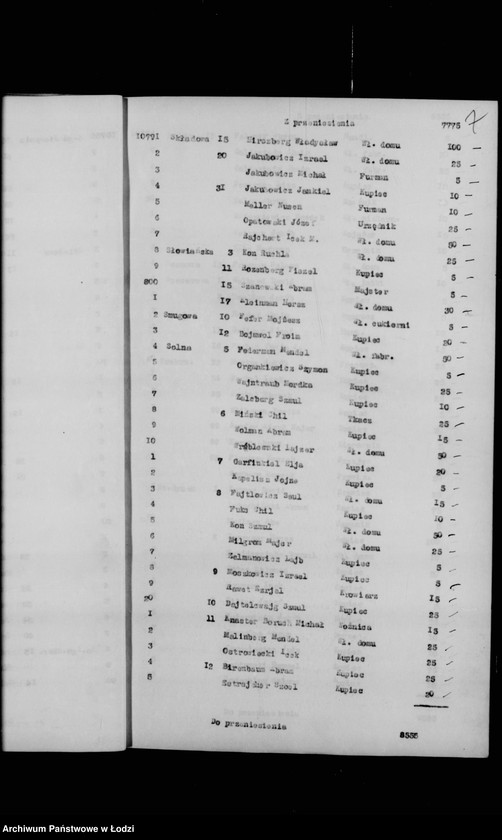 Obraz 10 z jednostki "Rejestr poborczy"