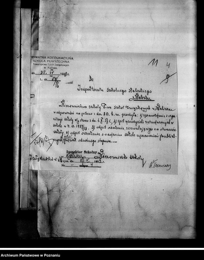 Obraz 15 z jednostki "Prywatna Szkoła Powszechna Towarzystwa Szkół Związkowych Kalisz"