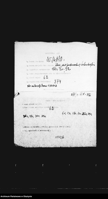 Obraz 2 z jednostki "/Gf Gustav Brocke an seine Schwägerin u. seine Kinder Hennig, Karl, Ulrich u. Maria an ihre Tante Anna Gfin Lehndorff geb. Hahn/"